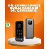 Seyahat ve İş İçin Çok Dilli Taşınabilir Çeviri Makinesi