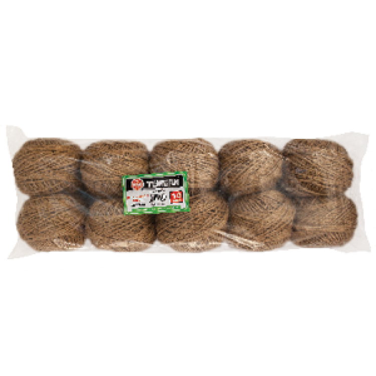 Temsan Jute Skittle Rope 10pcs
