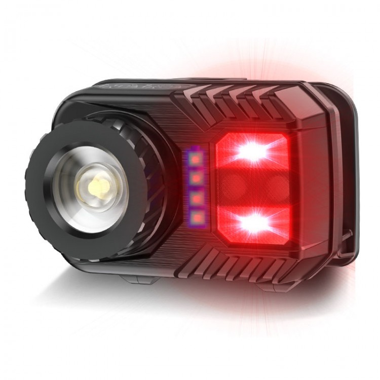 PeakStar PS-571 Sensor XPG COB LED USB Rechargeable Lithium Battery Zoom Headlamp