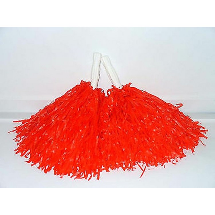 1 Pair (2 Pieces) Red Color 23 AprilShow Pompom