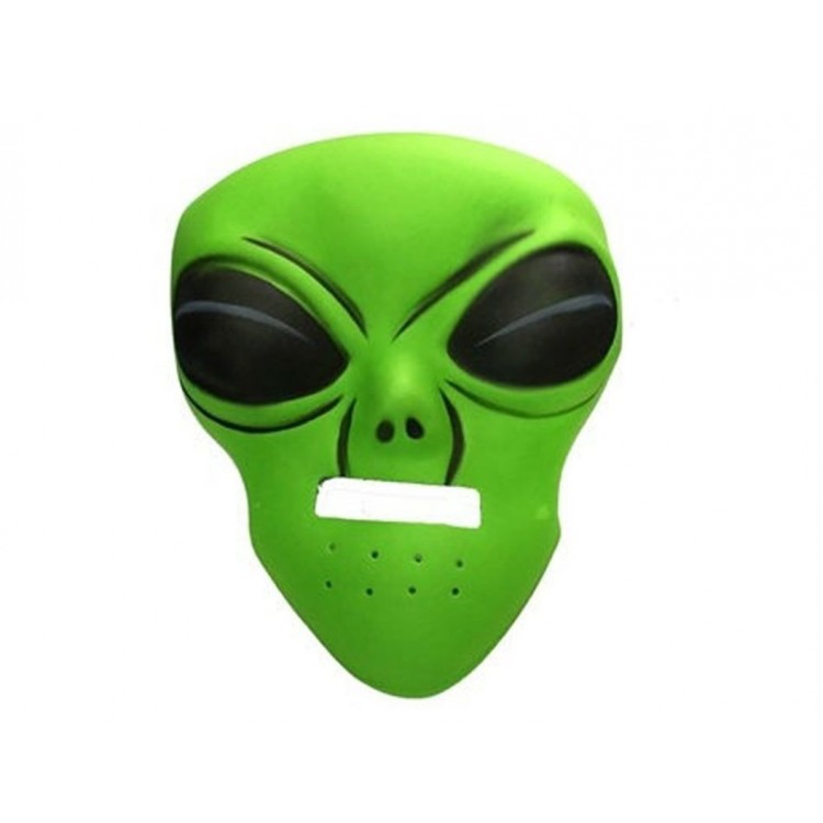 Ghoulish Productions Green Alien Mask 45x30 cm (ALIEN)
