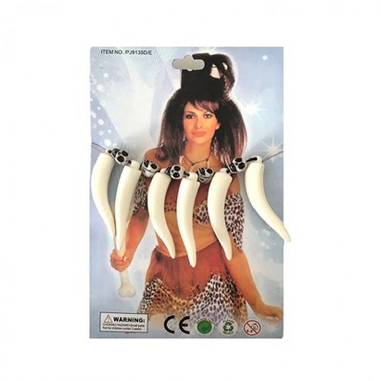 Halloween Necklace with Ivory Figure