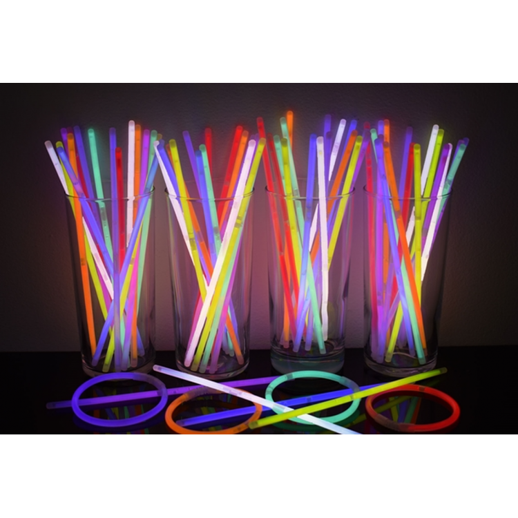 Glow Phosphorescent Neon Bracelet 50 Pieces