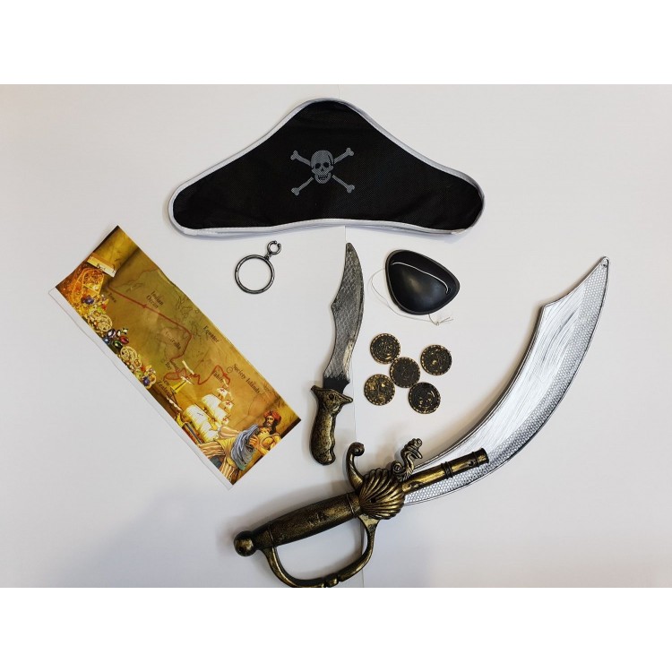 Jack Sparrow 11-Piece Luxury Pirate Toy Set