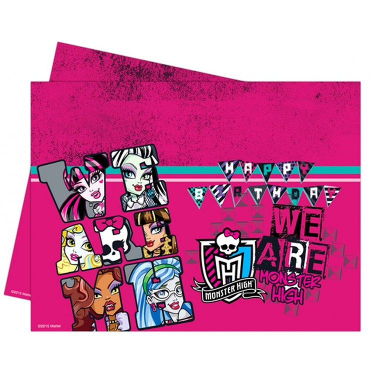 High Themed Plastic Tablecloth 120x180 cm