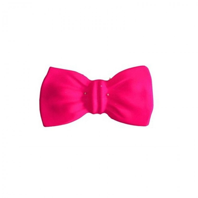 Neon Party Bow Tie Pink Color 12 Pieces