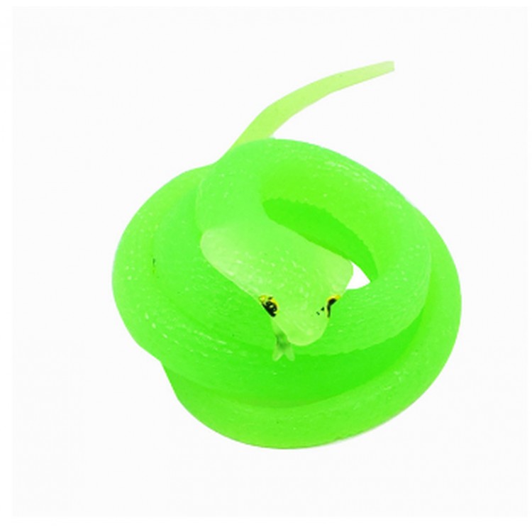 Joke Cobra Snake 80 cm Phosphor Green Color