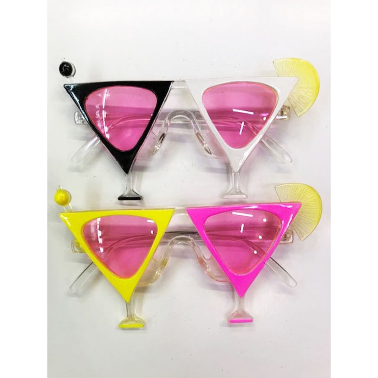 Tequila Party Glasses 2 Colors 2 Pieces