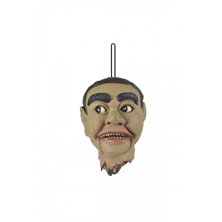 Horn Cut Out Hanging Decoration Made of Soft Plastic Material 15 cm