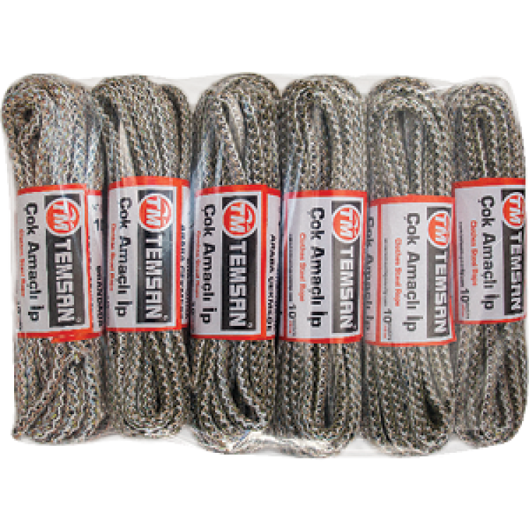 Temsan 10 m Multi-Purpose Rope 12 pcs