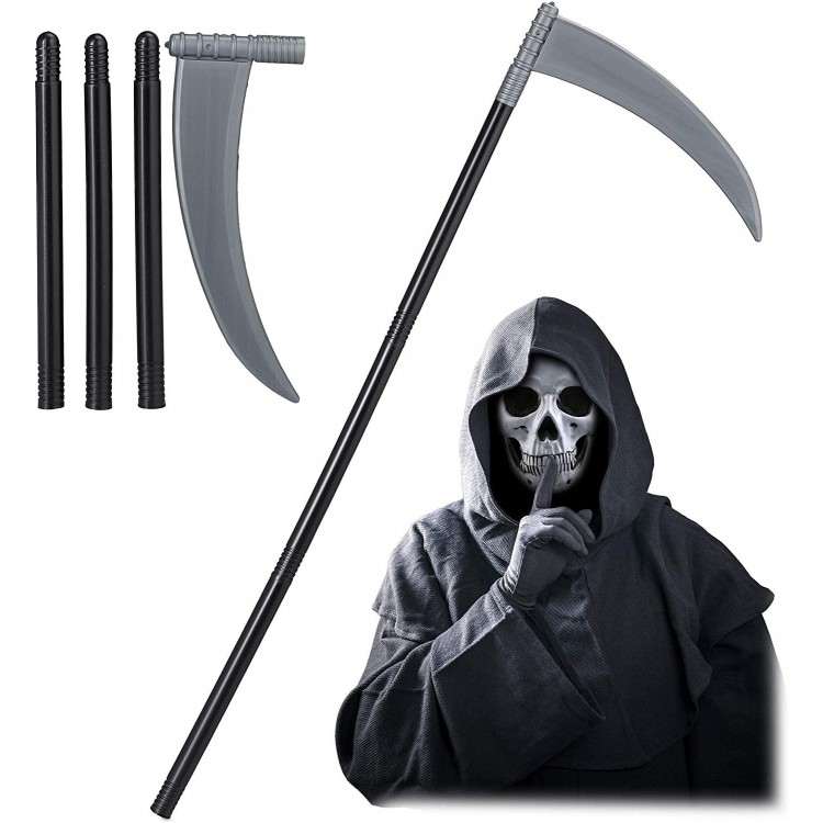 Halloween Plastic Sickle Death Scythe 95 cm