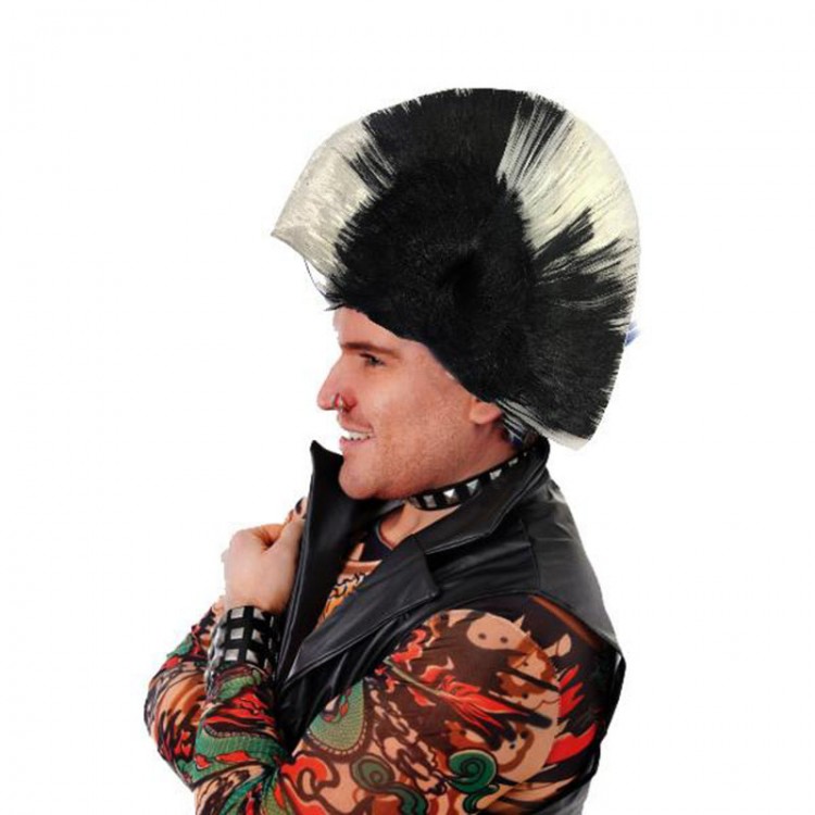Mohican Mohawk Punk Wig - 70's 80'sYears Wig Model 5