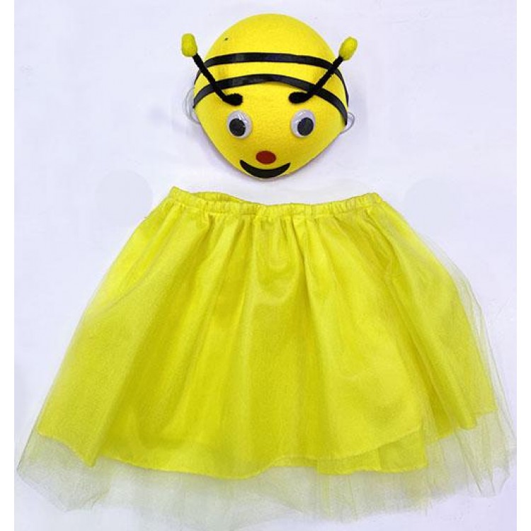 Bee Costume - 23 April Bee Hat and Skirt Set 2 Pieces