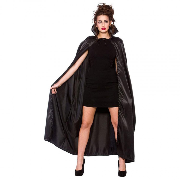 Black Collar Adult Cape 120 cm