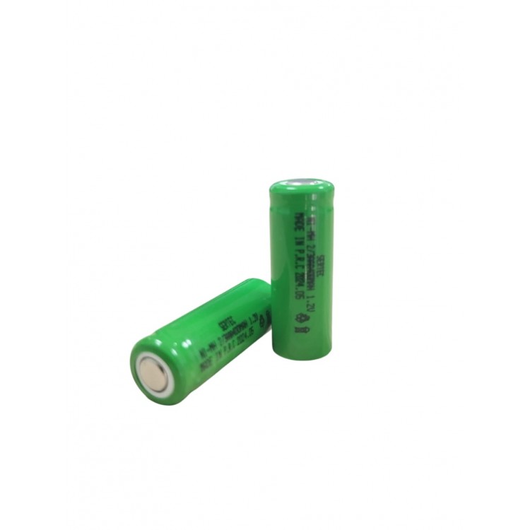 1.2V 400 Mah - 2/3AAA - Ni-MHRechargeable Battery - (Headless / Flat Head)