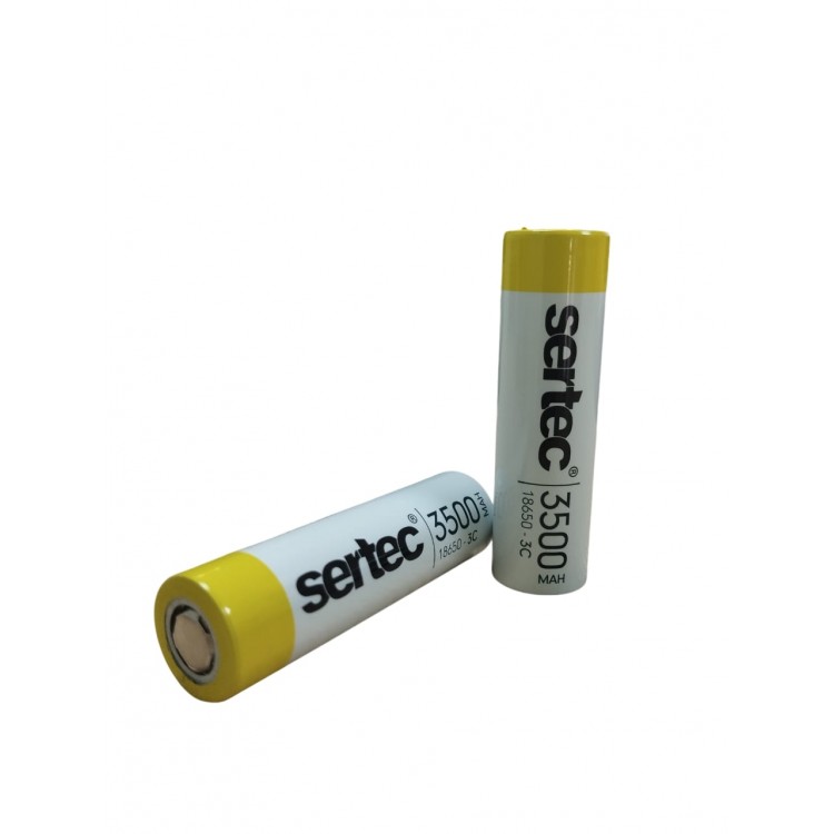 18650 3.7V 3500 Mah 3C Li-Ion Şarjlı Pil