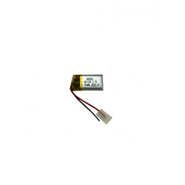 401120 3.7V 70 MAh Li-Polymer Pil (Devreli/1.5A)