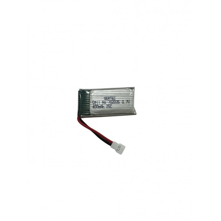 / 702035 / 3.7V - 400mAh - 25C WHITE SOCKET