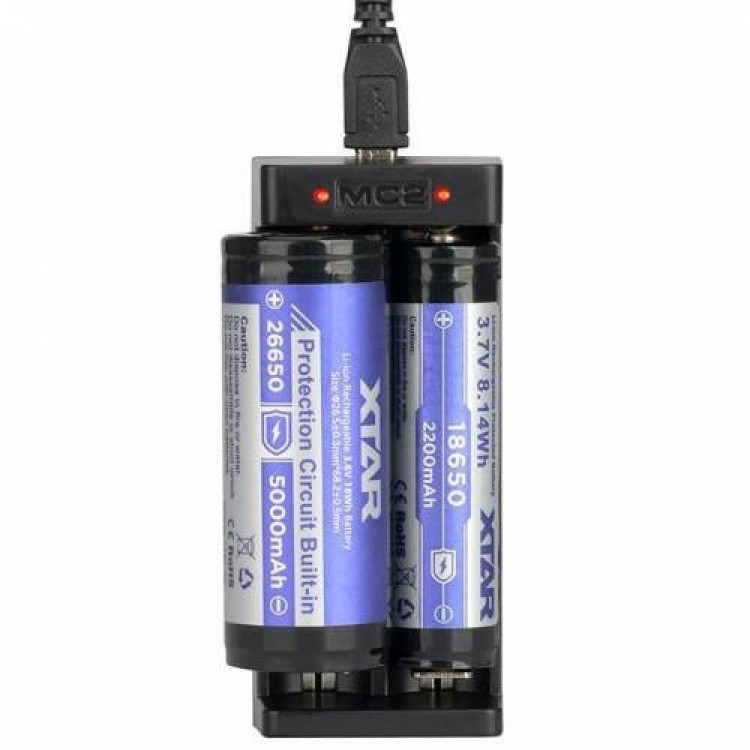 Xtar MC2 İkili Li-ion Pil Şarj Cihazı