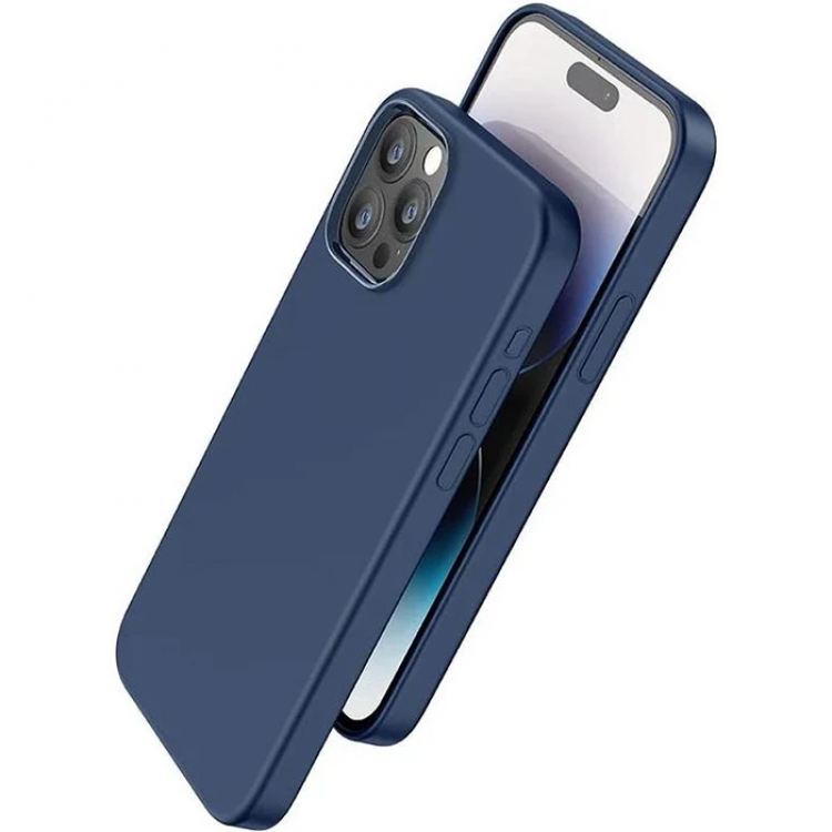 HOCO Pure Series iPhone 15 Pro Max Manyetik Silikon Kılıf-(5775)