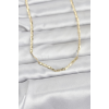 CM 14K Gold Renk Gemici Zincir Model 60 cm Kadın Kolye 5886