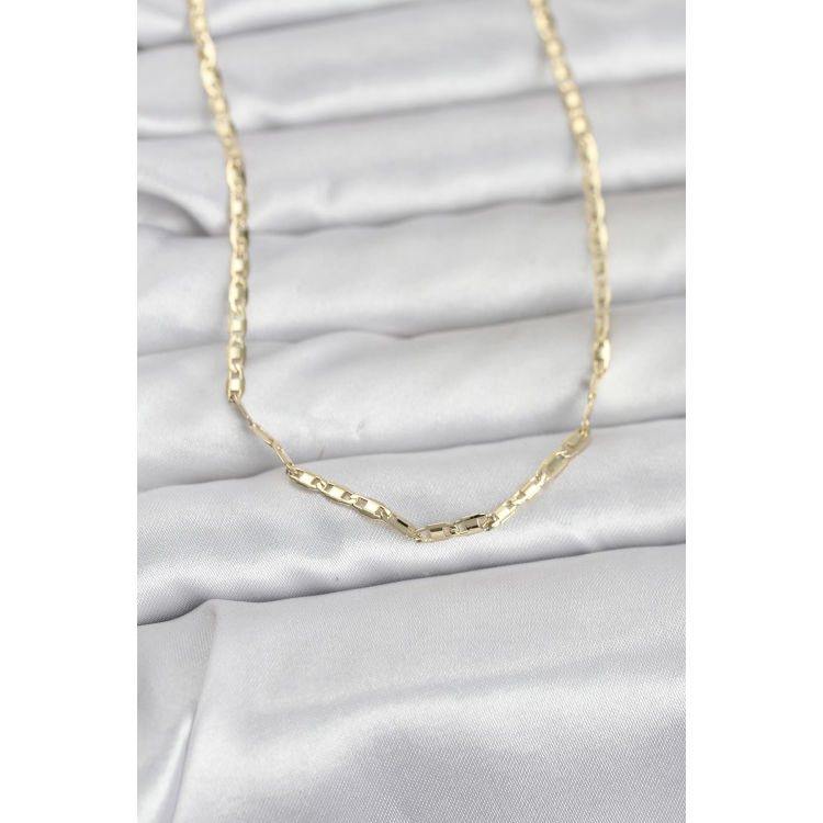 CM 14K Gold Renk Gemici Zincir Model 60 cm Kadın Kolye 5886