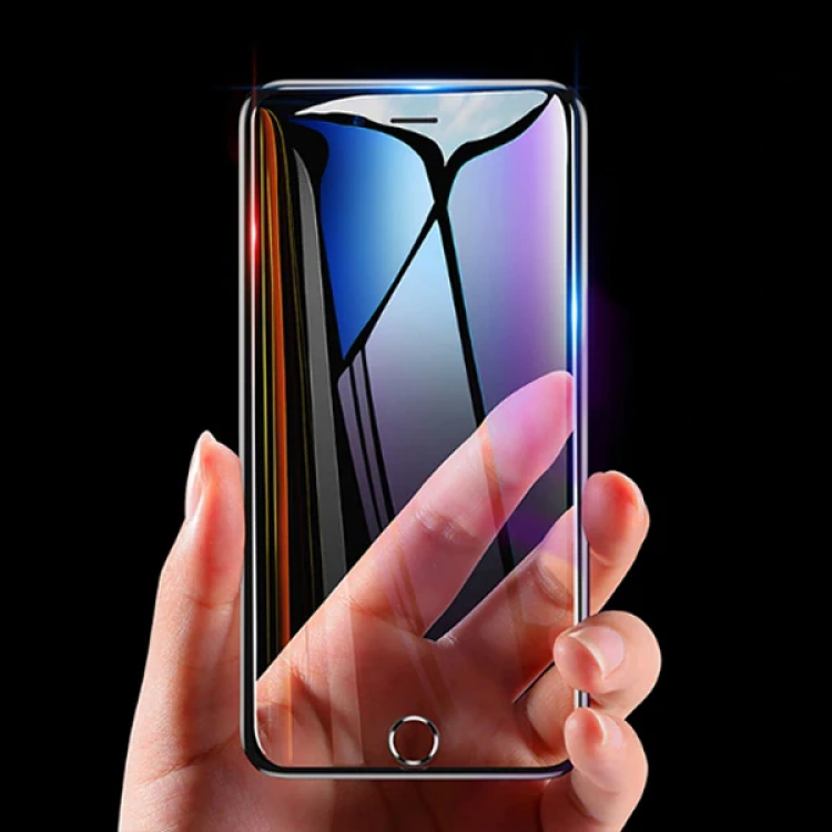 Baseus İPhone 8 Plus 7 Plus 6S-6Plus 3D 023mm Full Kırılmaz Cam Ekran Koruyucu-(5775)