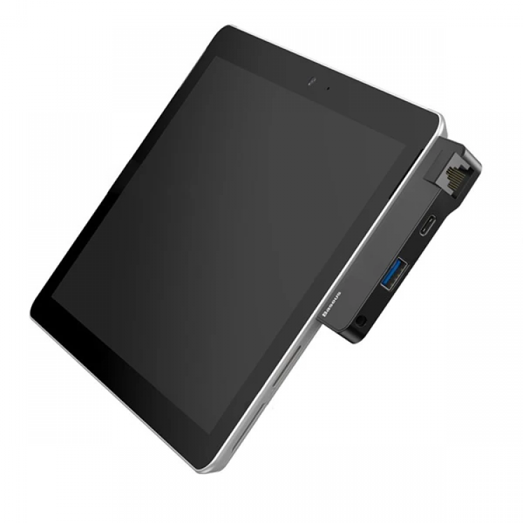 Baseus Multifunctional HUB Surface Go(Type-C+Audio to RJ45+USB3.0+Type-C(data)+Audio)-(5775)