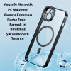 Baseus Glitter iPhone 14 Plus 6.7 Magsafe Silikon Kılıf + Tempered Ekran Koruyucu Set-(5775)