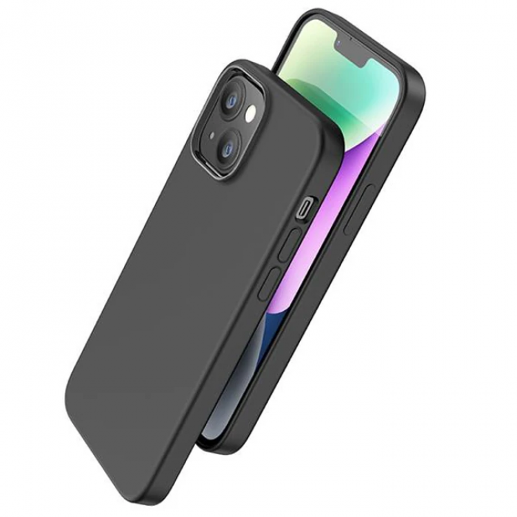 HOCO Pure Series iPhone 15 Manyetik Silikon Kılıf-(5775)