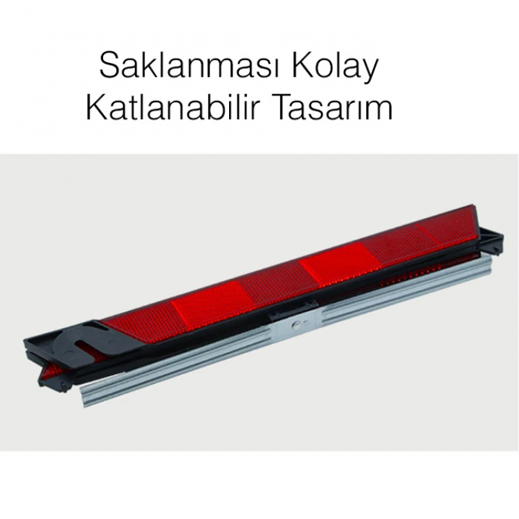 Ally Katlanabilir Araç Oto Acil Durum Arıza Reflektörü Yansıtıcı Dur İşareti-(5775)