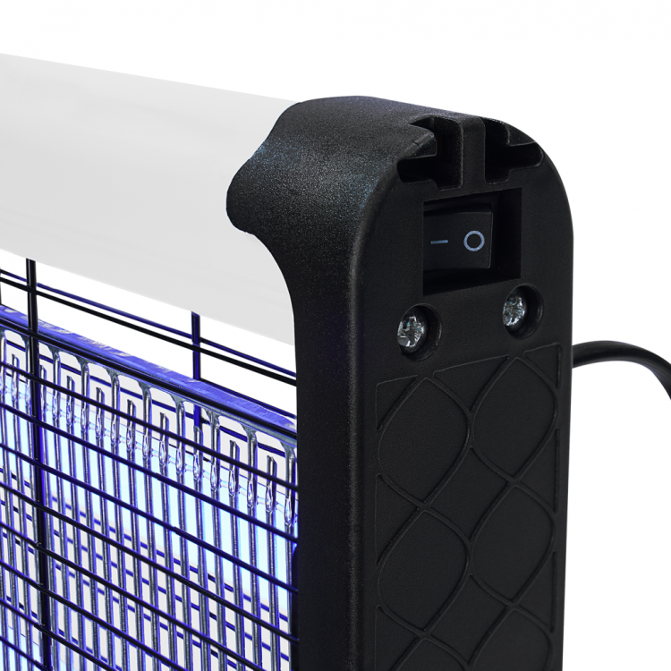 ASONIC AS-A29 Siyah 6W 2000V Masaüstü Zincir Askılı 2adet UV Mor Işıklı Siyah Kasa Sinek Öldürücü(1923)
