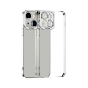ALLY Fashion Series iPhone 13 Mini 5.4inç Kılıf Renkli Kenar Lazer Çerçeveli Silikon Kılıf-(5775)