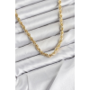CM Burgu Model Gold Renk Pirinç 60 cm Kadın Kolye 5886