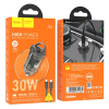 HOCO Z53 Sight Single PD30W Type-C Girişli Araç Çakmaklık Hızlı Şarj Aleti + Type-C to Type-C Kablo-(5775)