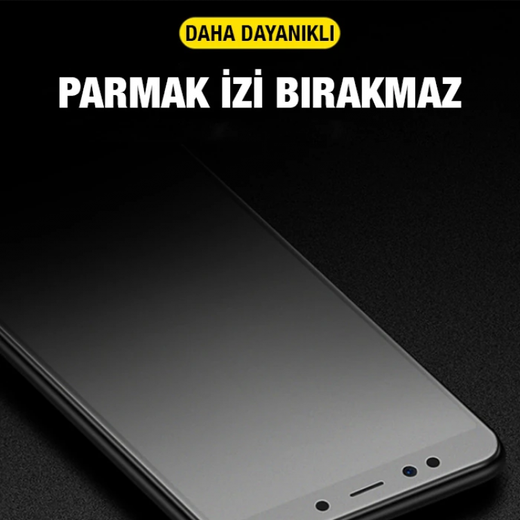 ALLY iPhone 11 Pro 5.8inç Full Glue Matte Tempered Cam  Ekran Koruyucu iPhone XS / X /-(5775)