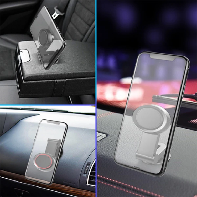 ALLY Mıknatıslı Araç Telefon Tutucu Cam ve Torpido Üstü-(5775)