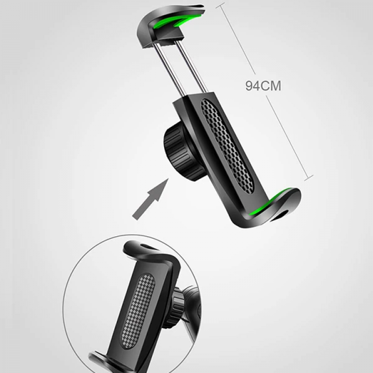 ALLY 202-D Mouth Araç Torpido Uzeri 360 Dönerli Telefon Tutucu-(5775)