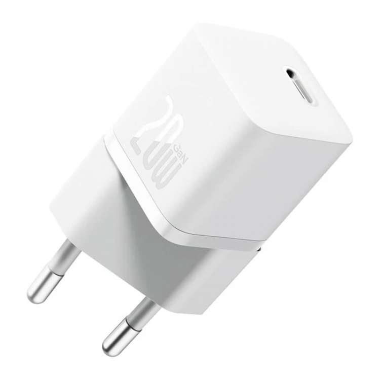 Baseus GaN5 Series 20W PD Ultra Hızlı Type-C Şarj Aleti Mini Adaptör-(5775)