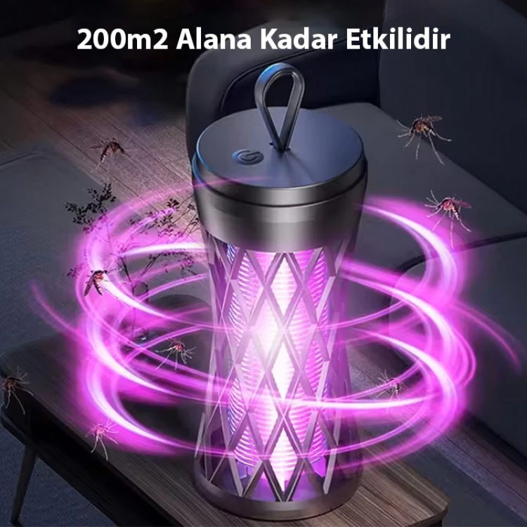 EZERE TX-WD02 UV Işıklı Elektrikli Sivrisinek Kapanı-(5775)