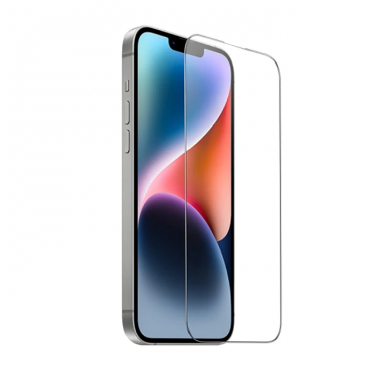 HOCO 9D iPhone 15 Plus Tempered Kırılmaz Cam Ekran Koruyucu-(5775)