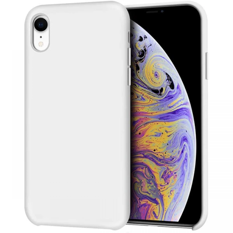 iPhone XR 6.1inch Lansman Kılıf İçi Kadife Soft Silikon Kılıf-(5775)