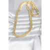 CM 14K Gold Renk Kalın Zincir Model 60 cm Kadın Kolye 5886