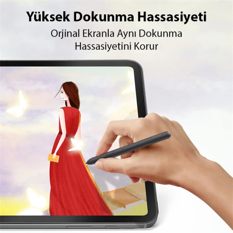 Dux Ducis SM Galaxy Tab S8 Ultra S9 ultra Paperfeel Pet Ekran Koruyucu 0.15mm Darbe Emici Film-(5775)