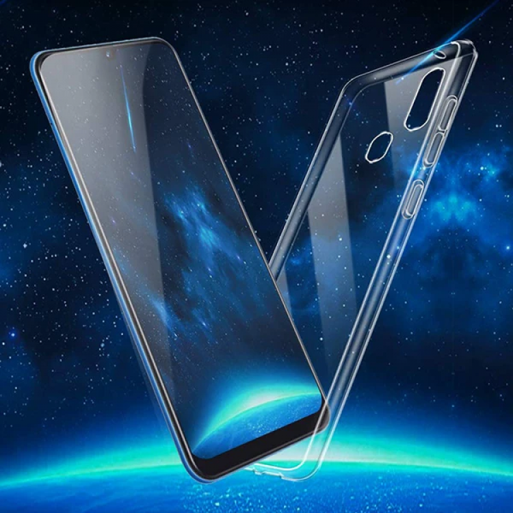 Ally Sm Galaxy A20/A30 Ultra Koruma Soft Şeffaf Silikon Kılıf-(5775)