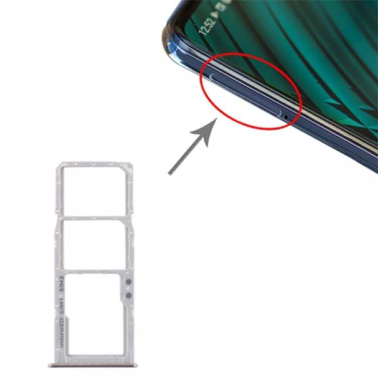 Samsung Galaxy A51 SM-A51 Sim Hafıza Kart Kapağı Tutucu-(5775)