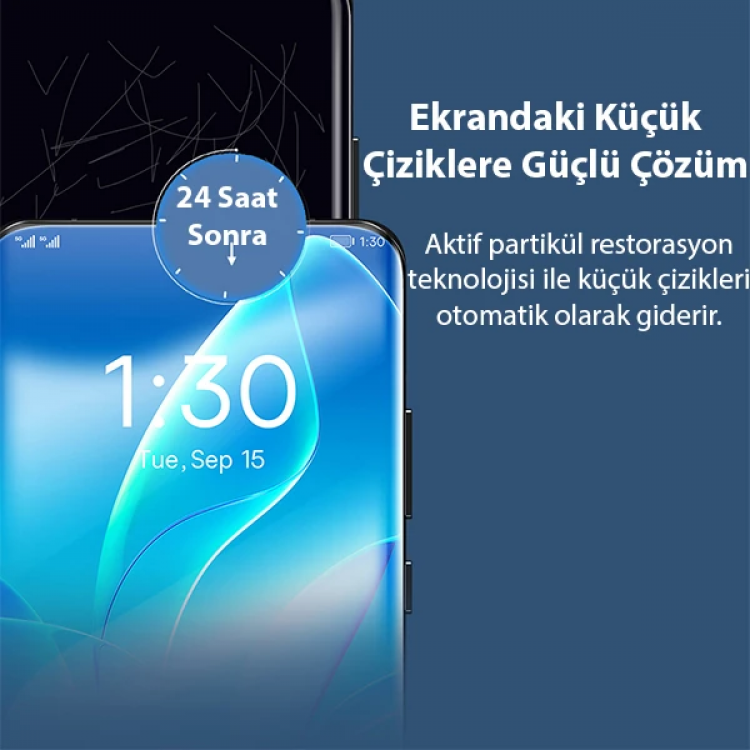 Baseus 0.15mm Honor 60 Kavisli Full Kaplama Nano Ekran Koruyucu-(5775)