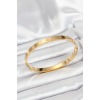 316L Çelik Gold Renk 65 mm Kadın Kelepçe Bileklik 5886