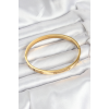 316L Çelik Gold Renk 65 mm Kadın Kelepçe Bileklik 5886