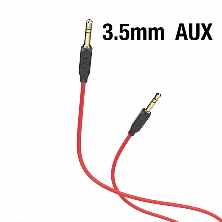 HOCO UPA11 3.5mm AUX to AUX Ses Aktarım Kablosu 1mt-(5775)